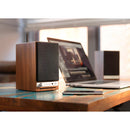 Audioengine HD3 2-Way Wireless Bookshelf Speakers (Pair, Walnut)