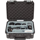 SKB iSeries 1510-6 Case w/Think Tank Designed Photo Dividers &&nbsp;Lid Foam (Black)