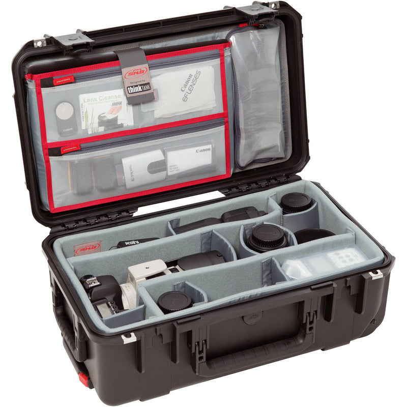 SKB iSeries 2011-7 Case w/Think Tank Designed Photo Dividers &&nbsp;Lid Organizer (Black)