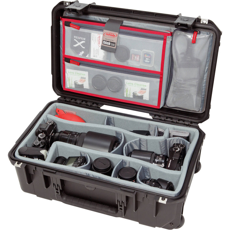 SKB iSeries 2011-7 Case w/Think Tank Designed Photo Dividers &&nbsp;Lid Organizer (Black)
