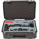 SKB iSeries 3i-2011-7 Case w/Think Tank Designed Photo Dividers &&nbsp;Lid Foam (Black)