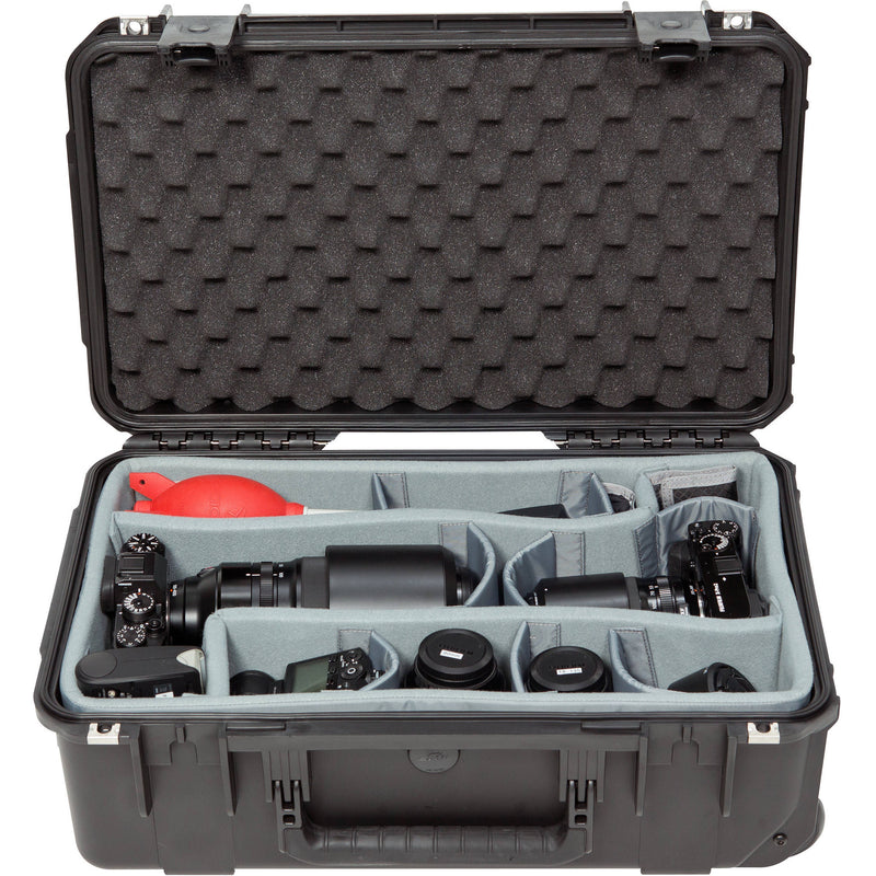 SKB iSeries 3i-2011-7 Case w/Think Tank Designed Photo Dividers &&nbsp;Lid Foam (Black)