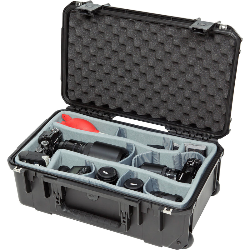 SKB iSeries 3i-2011-7 Case w/Think Tank Designed Photo Dividers &&nbsp;Lid Foam (Black)