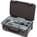 SKB iSeries 3i-2011-7 Case w/Think Tank Designed Photo Dividers &&nbsp;Lid Foam (Black)