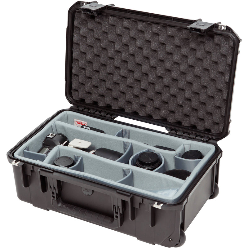 SKB iSeries 3i-2011-7 Case w/Think Tank Designed Photo Dividers &&nbsp;Lid Foam (Black)
