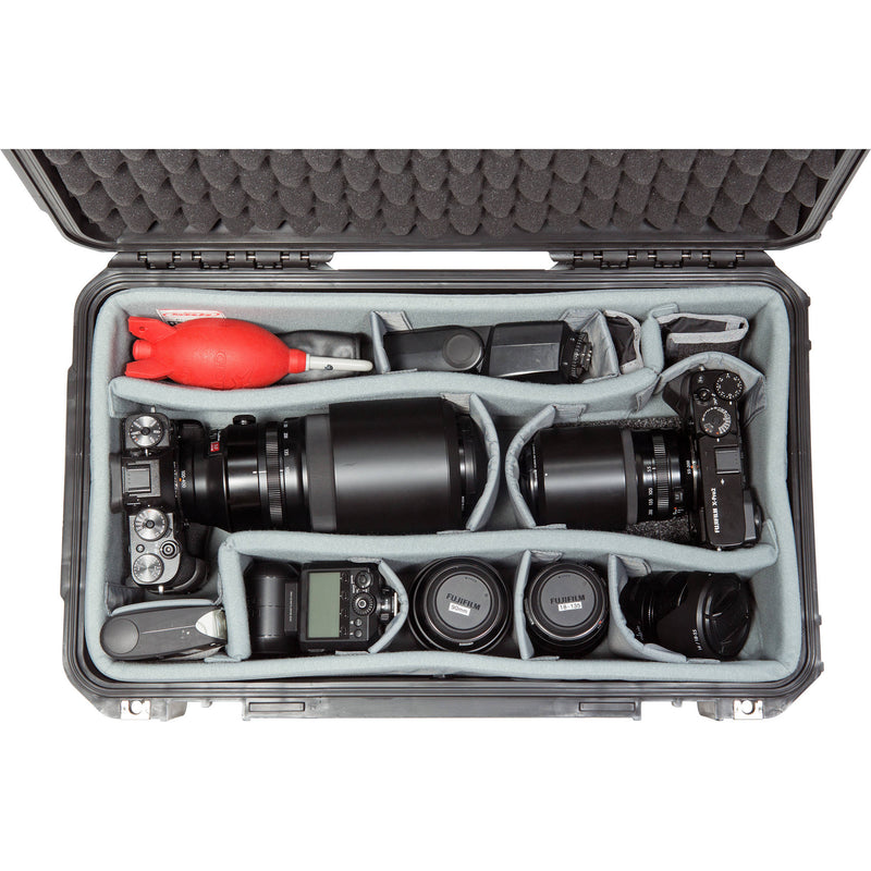 SKB iSeries 3i-2011-7 Case w/Think Tank Designed Photo Dividers &&nbsp;Lid Foam (Black)