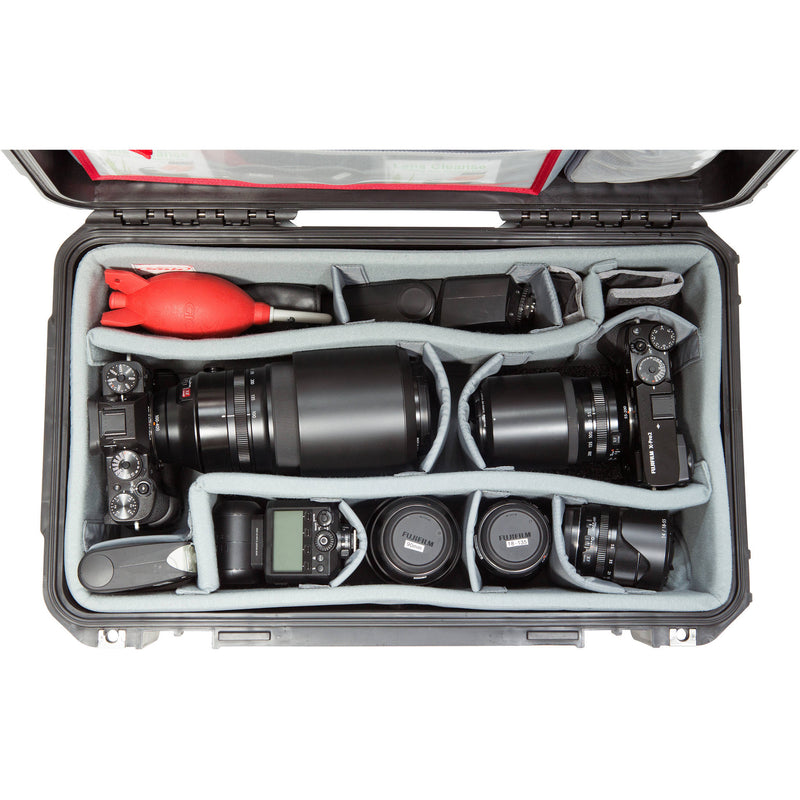SKB iSeries 3i-2011-7 Case w/Think Tank Designed Photo Dividers &&nbsp;Lid Foam (Black)