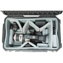 SKB iSeries 2213-12 Case w/Think Tank Designed Video Dividers &&nbsp;Lid Foam (Black)