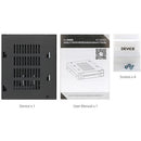 Icy Dock flexiDock Dual-Bay 2.5" SAS/SATA HDD/SSD Docking for External 3.5" Drive Bay