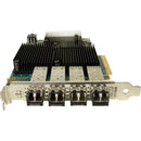 ATTO Technology Celerity Quad-Channel 16 Gb/s Fiber-Channel PCIe 3.0 Host Bus Adapter with 4 x SFF+ Transceivers