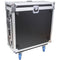 ProX Flight Road Case with Doghouse and Wheels for Allen and Heath QU-24 Digital 24 Channel Mixer