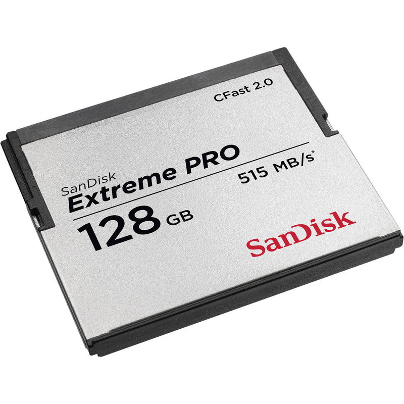 SanDisk 128GB Extreme PRO CFast 2.0 Memory Card (Canon & Blackmagic Cameras)