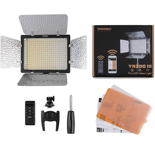 Yongnuo 300-III LED Variable-Color On-Camera Light