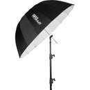 Westcott 53" Apollo Deep Umbrella with White Interior