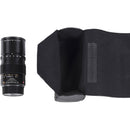Oberwerth Donau Cowhide Leather Lenswrap (Extra Large, Black)