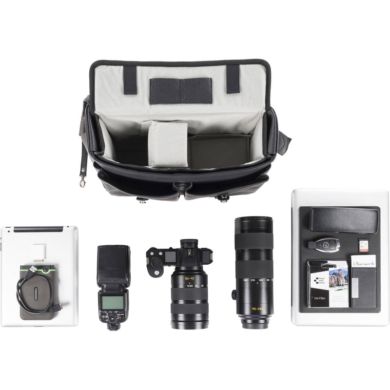 Oberwerth William Camera Bag (Dark Brown, Leather)