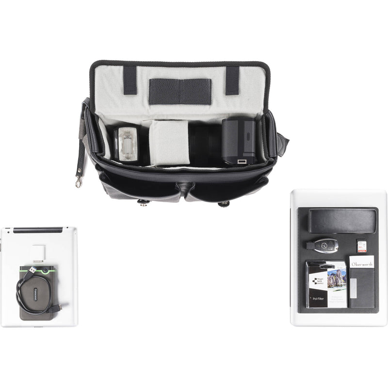 Oberwerth William Camera Bag (Dark Brown, Leather)