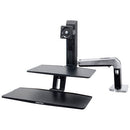 Ergotron WorkFit-A Workstation for Suspended Keyboard and Single HD Monitor