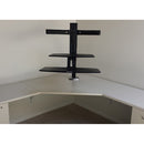 Ergotron WorkFit-A Workstation for Suspended Keyboard and Single HD Monitor
