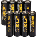 Watson MX AA NiMH Batteries and 8-Bay Rapid Charger Kit