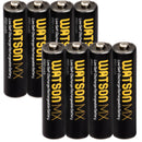 Watson MX AAA NiMH Batteries and 8-Bay Rapid Charger Kit
