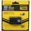 NITECORE NU20 USB Rechargeable LED Headlamp (Black)