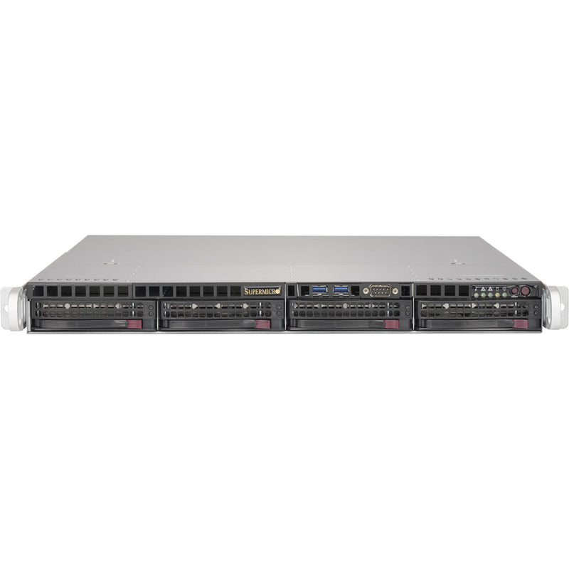 Supermicro 5019S-M 4-Bay 3.5" Hot-Swap SATA III RAID SuperServer (1 RU)