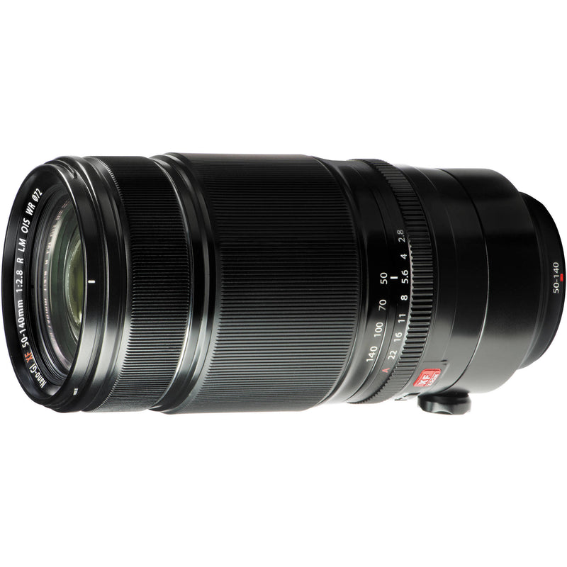 FUJIFILM XF 50-140mm f/2.8 R LM OIS WR Lens with 2x Teleconverter and Circular Polarizer Filter Kit