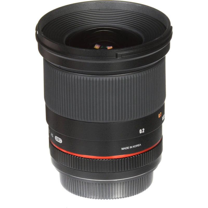 Rokinon 20mm f/1.8 ED AS UMC Lens for Canon EF