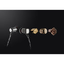 V-MODA Forza Metallo In-Ear Headphones with In-Line Mic and Remote Control (Apple iOS, Gunmetal Black)