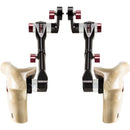 SHAPE Double Telescopic Wooden Handle Grips for ARRI Rosettes