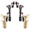 SHAPE Double Telescopic Wooden Handle Grips for ARRI Rosettes