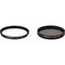 Luminesque 67mm Circular Polarizer and UV Slim PRO Filter Kit
