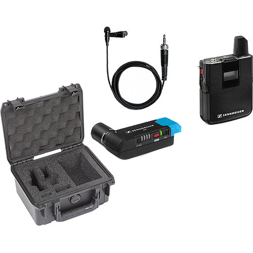 Sennheiser AVX-MKE2 SET Digital Camera-Mount Wireless Omni Lavalier Microphone System (1.9 GHz)