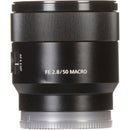 Sony FE 50mm f/2.8 Macro Lens