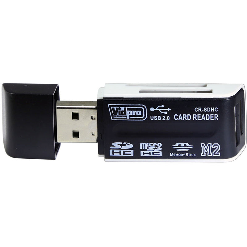 Vidpro CR-SDHC 4-in-1 USB SD/SDHC Card Reader