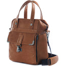 POMPIDOO Amsterdam Unisex Camera Bag (Aged-Looking Brown)