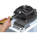 Chief RPA Elite Projector Mount with SLM343 Bracket (Locking Option B, Black)