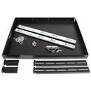 StarTech SLIDESHELFD Sliding Server-Rack-Cabinet Shelf (22" Deep, Black)