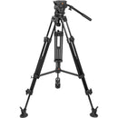 E-Image EK60AAM Fluid Drag Video Head and Tripod