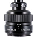 Mitakon Zhongyi 20mm f/2 4.5x Super Macro Lens for Sony E
