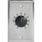 Atlas Sound AT35 35W Single Gang Stainless Steel 70.7V Commercial Attenuator