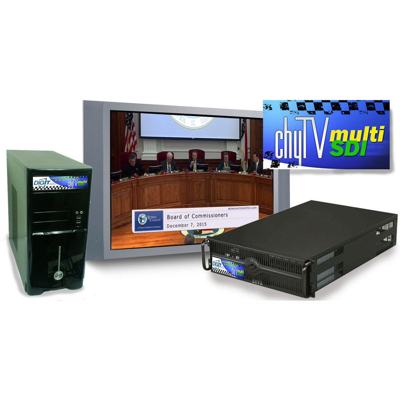 Chytv Multi-SDI Video Graphics Display System (3 RU Chassis)