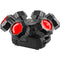 CHAUVET DJ Helicopter Q6 - Rotating Multi-Effects Light with Laser (RGBW)