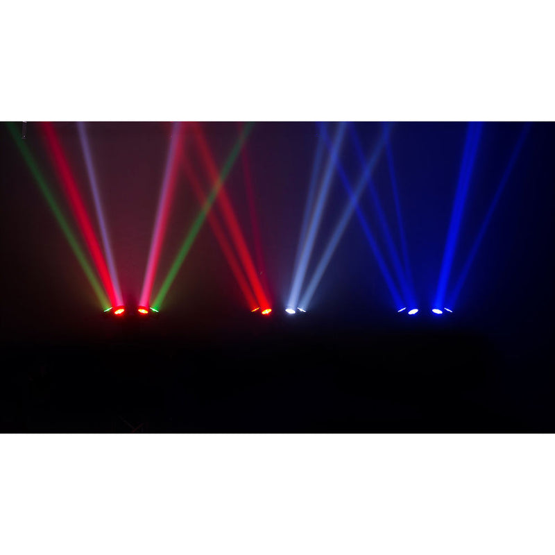 CHAUVET DJ Helicopter Q6 - Rotating Multi-Effects Light with Laser (RGBW)