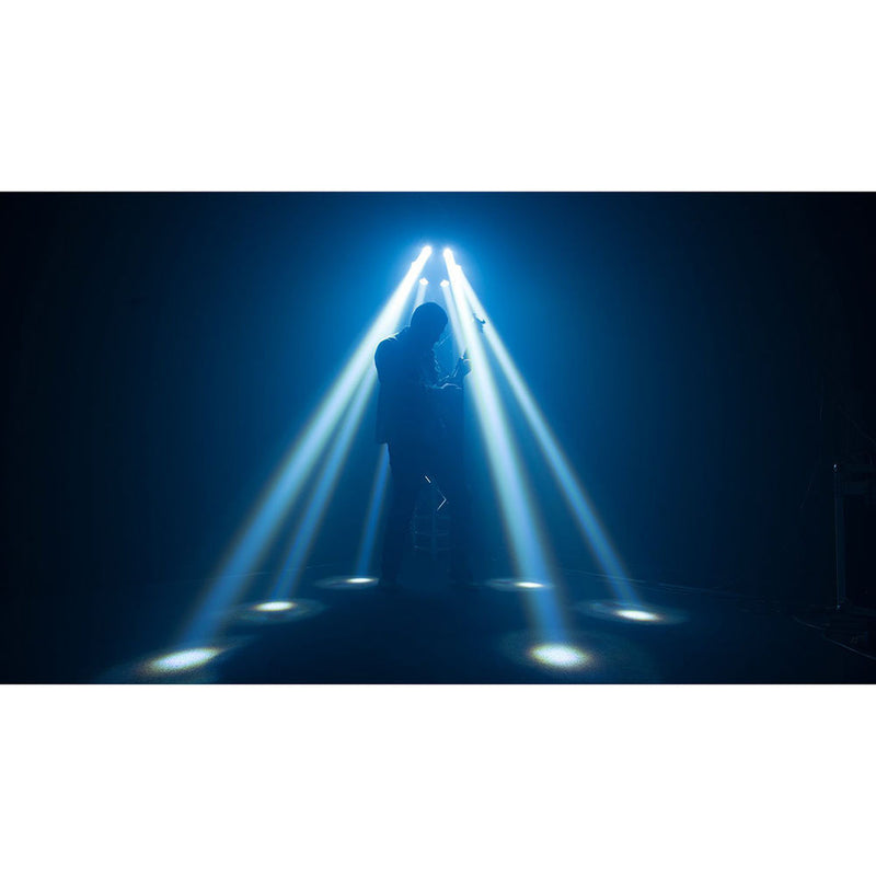 CHAUVET DJ Helicopter Q6 - Rotating Multi-Effects Light with Laser (RGBW)