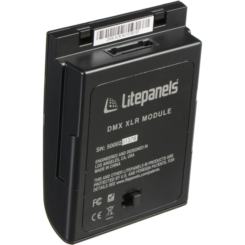 Litepanels 5-Pin XLR DMX Communications Module for Astra 1x1 Panels