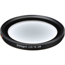 Zeiss Super Wide Angle 15mm f/2.8 Distagon T* ZM Manual Focus Lens for Zeiss Ikon and Leica M Mount Rangefinder Cameras - Black