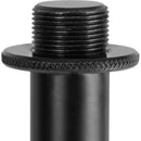 On-Stage MS9312 Three-Section Microphone Stand with Round Base (39 to 97", Black)