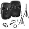 Pyle Pro 12" Active + Passive PA System Package Kit